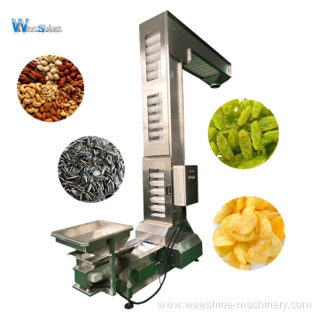 Automatic Food Grain Snacks Nuts Chips Dried Fruit Z Type Bucket Elevator Price